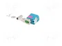 4CARMEDIA Conector de Antena FAKRA Angular para RG174 Verde