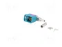 4CARMEDIA Conector de Antena FAKRA Angular para RG174 Verde