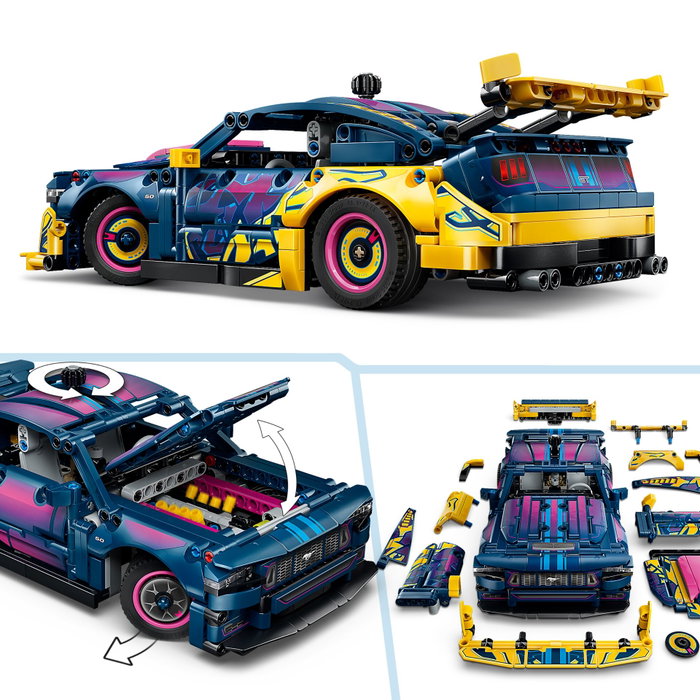 LEGO Technic 42236 Ford Mustang GT Taller de Tuning LEGO Technic 42236 Ford Mustang GT Taller de Tuning