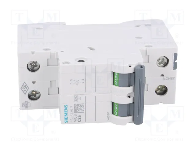 SIEMENS 5SL6225-7 Interruptor magnetotérmico 25A 2 polos C