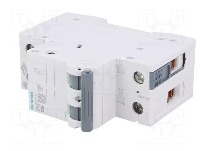 SIEMENS 5SL6225-7 Interruptor magnetotérmico 25A 2 polos C