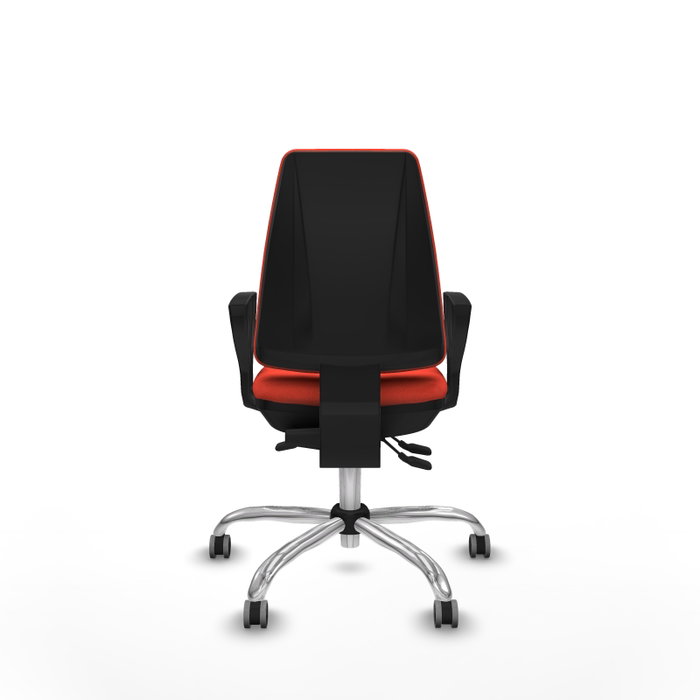 PIQUERAS Y CRESPO Silla de oficina Elche con mecanismo Asincro Naranja oscuro