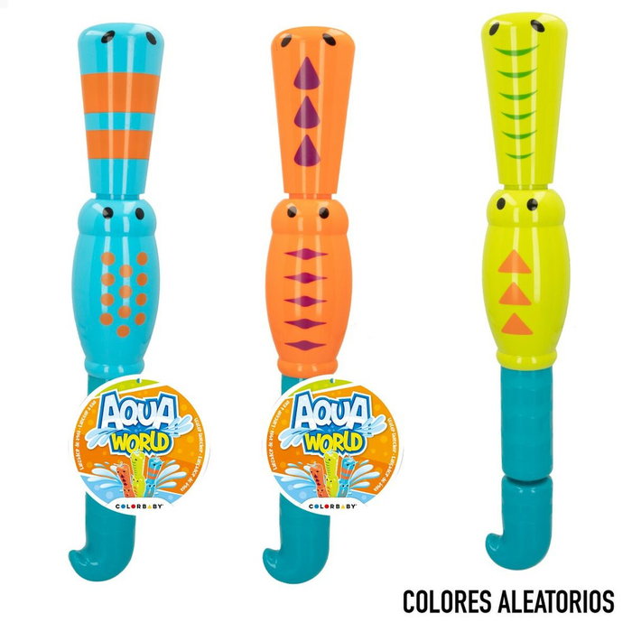 Pistola de Agua Colorbaby AquaWorld 54,5 x 8,5 x 8,5 cm (9 Unidades) Pistola de Agua Colorbaby AquaWorld 54,5 x 8,5 x 8,5 cm (9 Unidades)