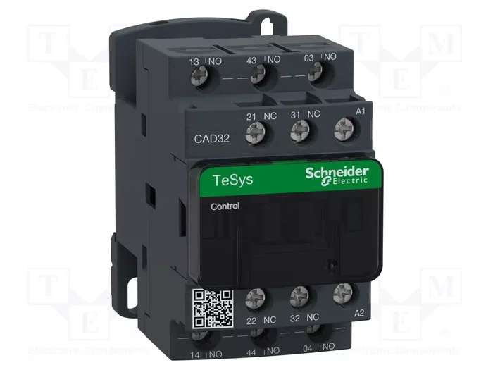 SCHNEIDER ELECTRIC Contactor TeSys D 5-polar 24VDC 10A SCHNEIDER ELECTRIC Contactor TeSys D 5-polar 24VDC 10A