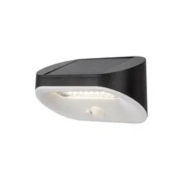 Rabalux Aplique Exterior Solaire LED Brezno RAB-77006 3,2W 145Lm 4000K Sensor IP44 Negro