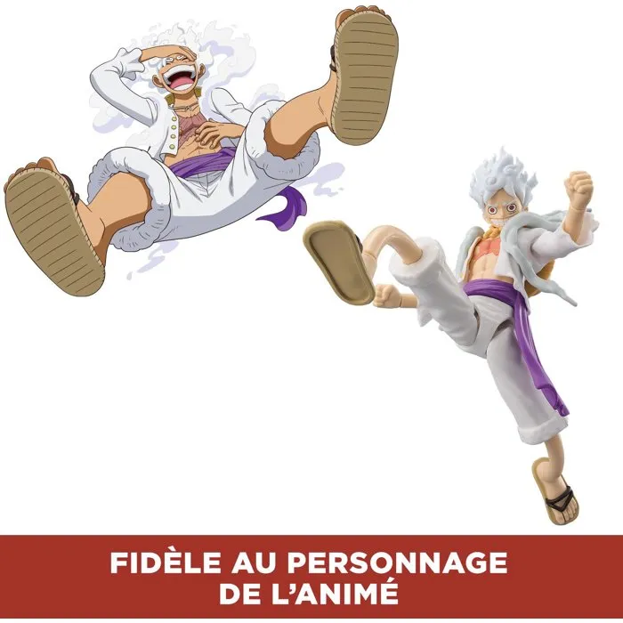 Bandai Figura One Piece Héroes del Anime 37054 - Luffy Gear 5 (17 cm)