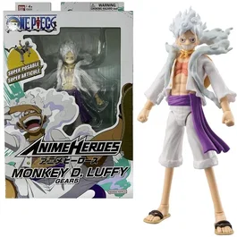 Bandai Figura One Piece Héroes del Anime 37054 - Luffy Gear 5 (17 cm)