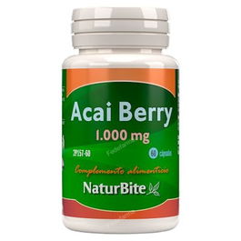 NATURBITE Cranberry Arandano Rojo 5000Mg 60 Comprimidos para Vías Urinarias
