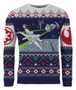 AAA Merchandise Sudadera navideña Star Wars X-Wing vs. TIE Fighter Talla XL