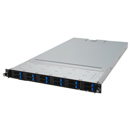 ASUS RS501A-E12-RS12U/1G Barebone Server Rack 1U, SP5 Socket LGA 6096 AMD, 12 NVMe, 1.6kW PSU, OCP, GPU Support, 90SF03Y1-M000D0