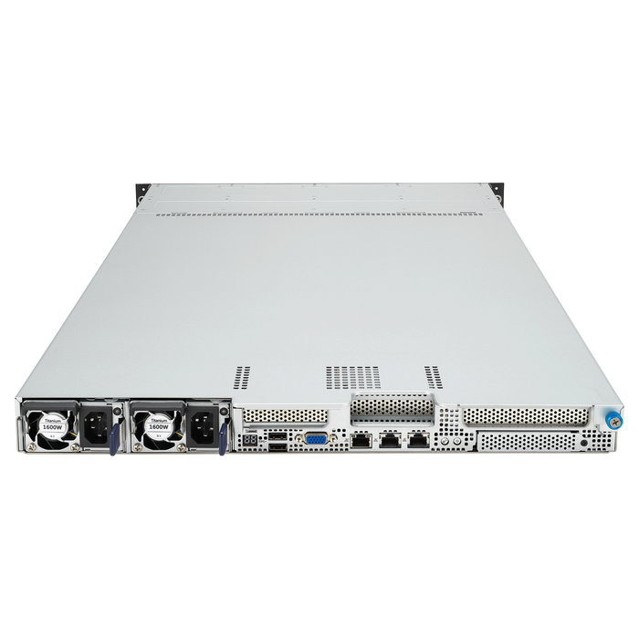 ASUS RS501A-E12-RS12U/1G Barebone Server Rack 1U, SP5 Socket LGA 6096 AMD, 12 NVMe, 1.6kW PSU, OCP, GPU Support, 90SF03Y1-M000D0