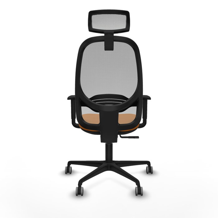 PIQUERAS Y CRESPO Silla de oficina Cilanco Naranja y Gris PIQUERAS Y CRESPO Silla de oficina Cilanco Naranja y Gris