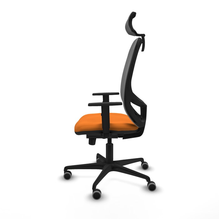 PIQUERAS Y CRESPO Silla de oficina Cilanco Naranja y Gris PIQUERAS Y CRESPO Silla de oficina Cilanco Naranja y Gris