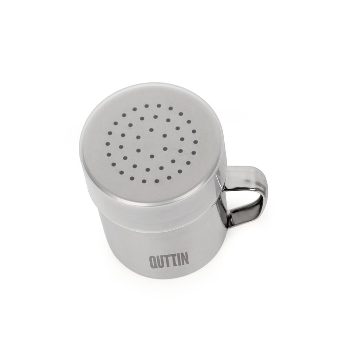 Quttin 36 Bote Especias Acero con Asa Med. 6.7x6.7x9.5cm (18 Unidades)