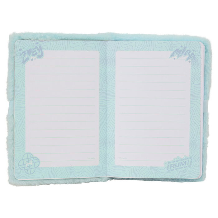 SAFTA Bloc de Notas Stationery Kpop Demon Hunters Fluffy SAFTA Bloc de Notas Stationery Kpop Demon Hunters Fluffy