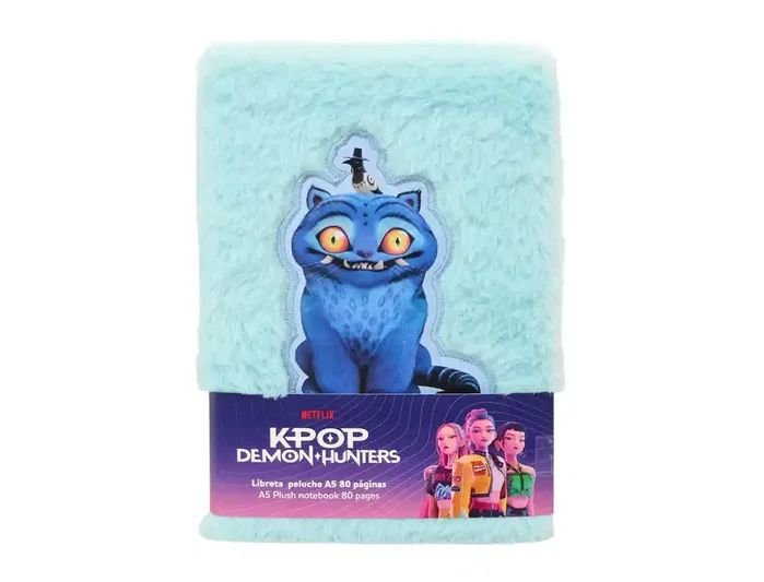 SAFTA Bloc de Notas Stationery Kpop Demon Hunters Fluffy SAFTA Bloc de Notas Stationery Kpop Demon Hunters Fluffy