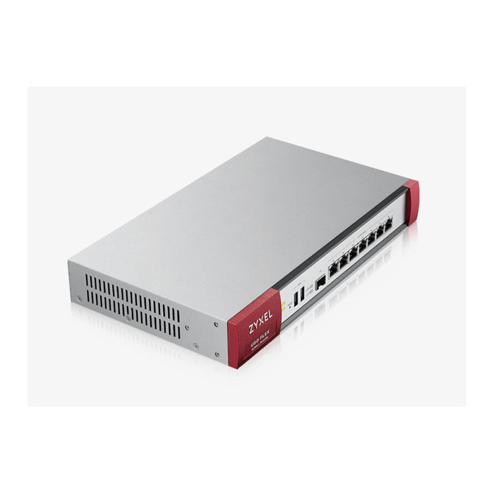 Zyxel Firewall USG FLEX 500 UTM Bundle con Rendimiento de Firewall de 2.3 Gbit/s, 7 Puertos Ethernet