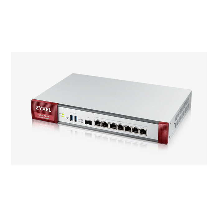 Zyxel Firewall USG FLEX 500 UTM Bundle con Rendimiento de Firewall de 2.3 Gbit/s, 7 Puertos Ethernet