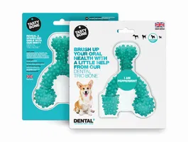 Tasty Bone Hueso Dental Trio Menta para Perros