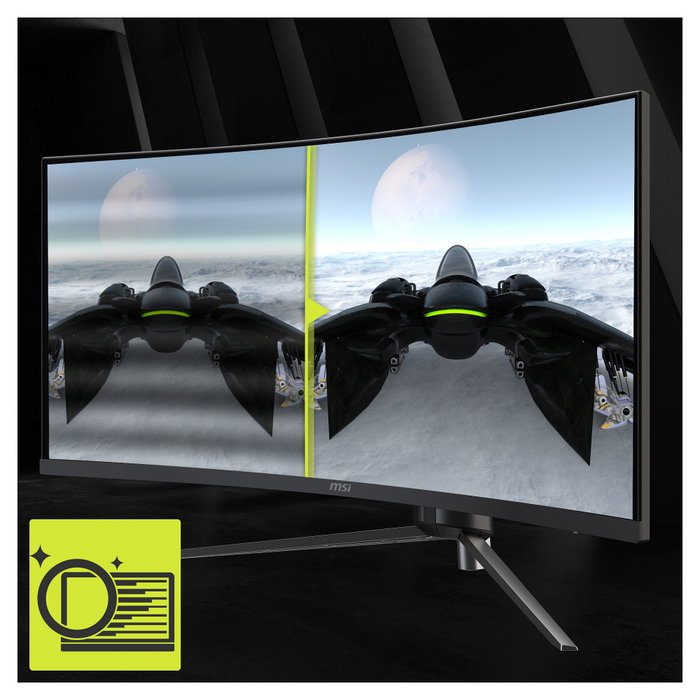 MSI MAG 345CQRDE Monitor Gaming Curvo 34 pulg. UWQHD 180Hz VA Black MSI MAG 345CQRDE Monitor Gaming Curvo 34 pulg. UWQHD 180Hz VA Black