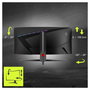 MSI MAG 345CQRDE Monitor Gaming Curvo 34 pulg. UWQHD 180Hz VA Black