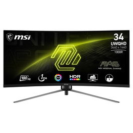 MSI MAG 345CQRDE Monitor Curvo 34" UWQHD 180Hz VA 1ms Negro