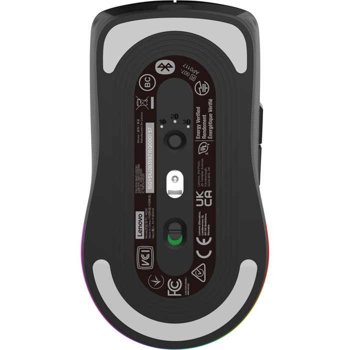 Lenovo Legion M220 Wireless RGB Gaming Mouse, 5000 DPI, Negro
