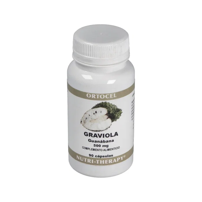 ORTOCEL NUTRI-THERAPY Graviola extracto 500mg, 90 cápsulas ORTOCEL NUTRI-THERAPY Graviola extracto 500mg, 90 cápsulas