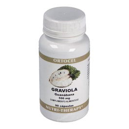 ORTOCEL NUTRI-THERAPY Graviola Extracto 500Mg. 90Cap. Fortalece el Sistema Inmunológico