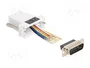 DeLOCK 67108 Adaptador de VGA Femenino a RJ-45 Blanco