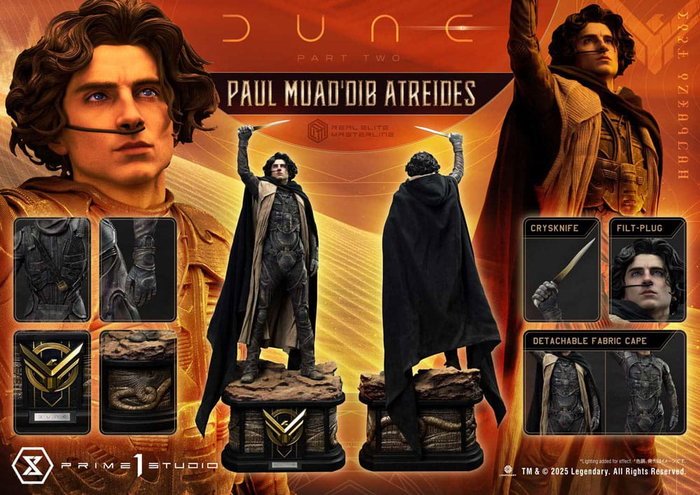 Dune: Part Two Estatua Real Elite Masterline Series 1/3 Paul Atreides 90 cm Dune: Part Two Estatua Real Elite Masterline Series 1/3 Paul Atreides 90 cm