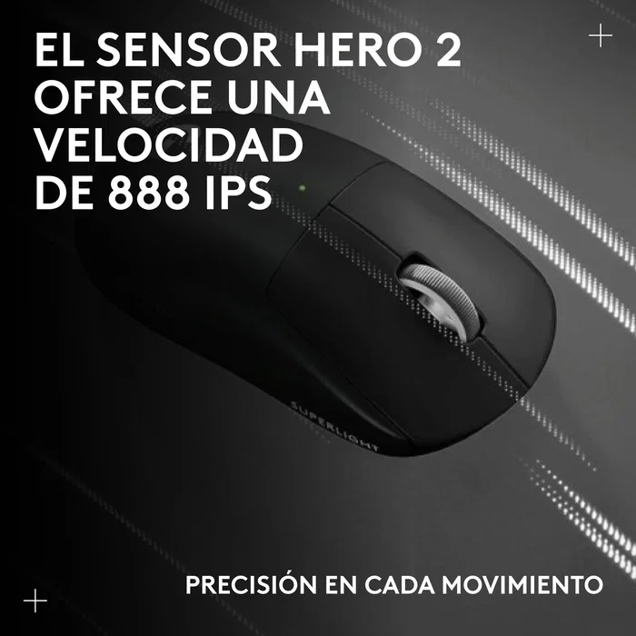 Logitech G PRO X SUPERLIGHT 2c Ratón Gaming Inalámbrico Negro Logitech G PRO X SUPERLIGHT 2c Ratón Gaming Inalámbrico Negro