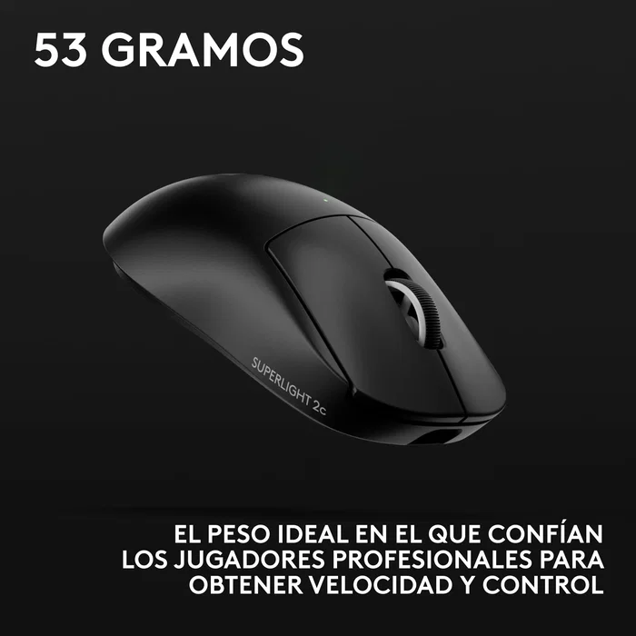 Logitech G PRO X SUPERLIGHT 2c Ratón Gaming Inalámbrico Negro Logitech G PRO X SUPERLIGHT 2c Ratón Gaming Inalámbrico Negro