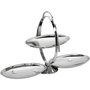 Alessi Anna Gong Etagere Plegable de Acero Inoxidable 18/10