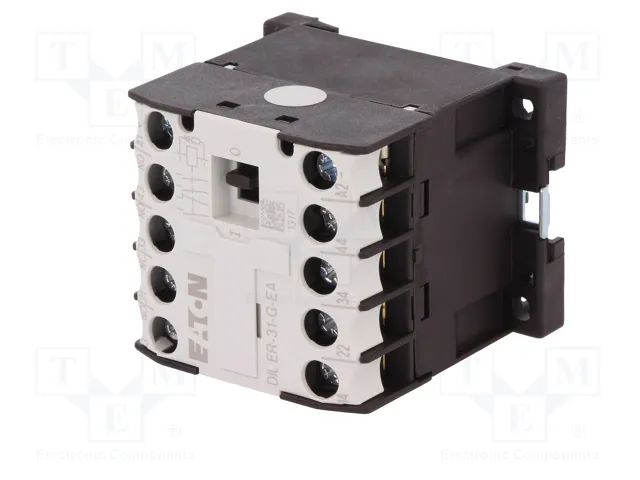 EATON ELECTRIC Contactor DILER 4-polar 24VDC 6A NC + 3xNA
