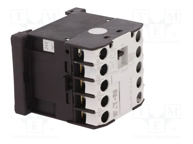 EATON ELECTRIC Contactor DILER 4-polar 24VDC 6A NC + 3xNA