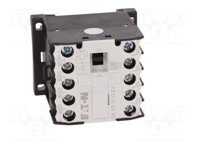EATON ELECTRIC Contactor DILER 4-polar 24VDC 6A NC + 3xNA