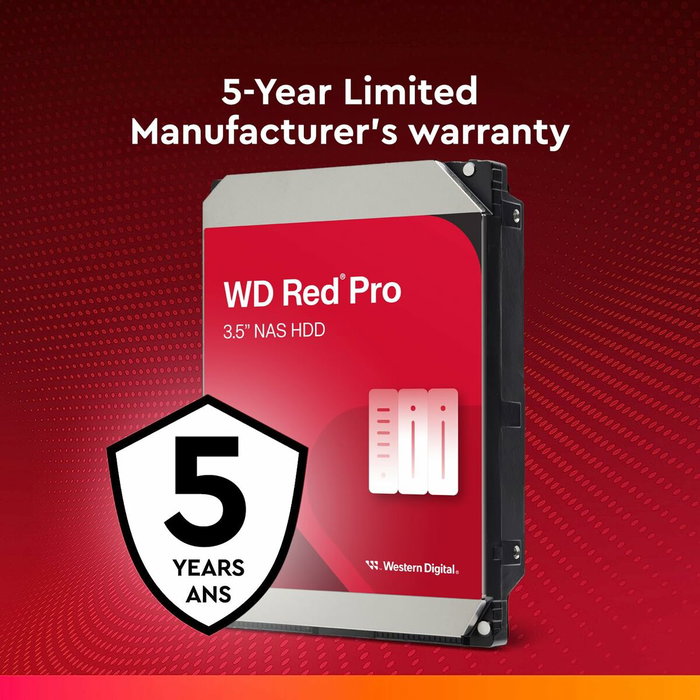 Western Digital Red Pro WD103KFBX 10 TB 7200 RPM 512 MB 3.5 Seial ATA III