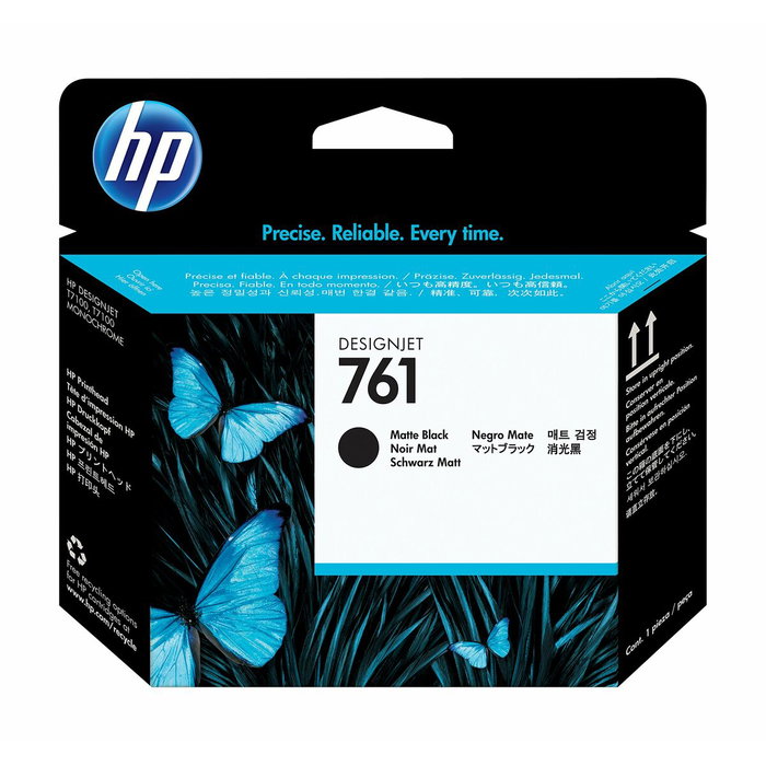 HP 761 Cabezal de impresión Negro mate (CH648A) HP 761 Cabezal de impresión Negro mate (CH648A)