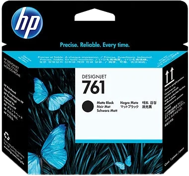 HP 761 Cabezal de impresión Negro mate (CH648A) HP 761 Cabezal de impresión Negro mate (CH648A)