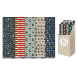 ARGUVAL Papel de Regalo Rollo Navidad Olentzero (Caja de 50)