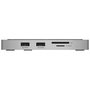 RaidSonic ICY BOX Club Dock 100 Dockingstation para Mac Mini, SSD M.2, USB 3.2 Gen 2 Type-C, Plata