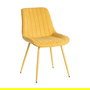 Silla Amarillo Tejido-Metal Contract 50 X 60 X 85 cm (Set de 4)
