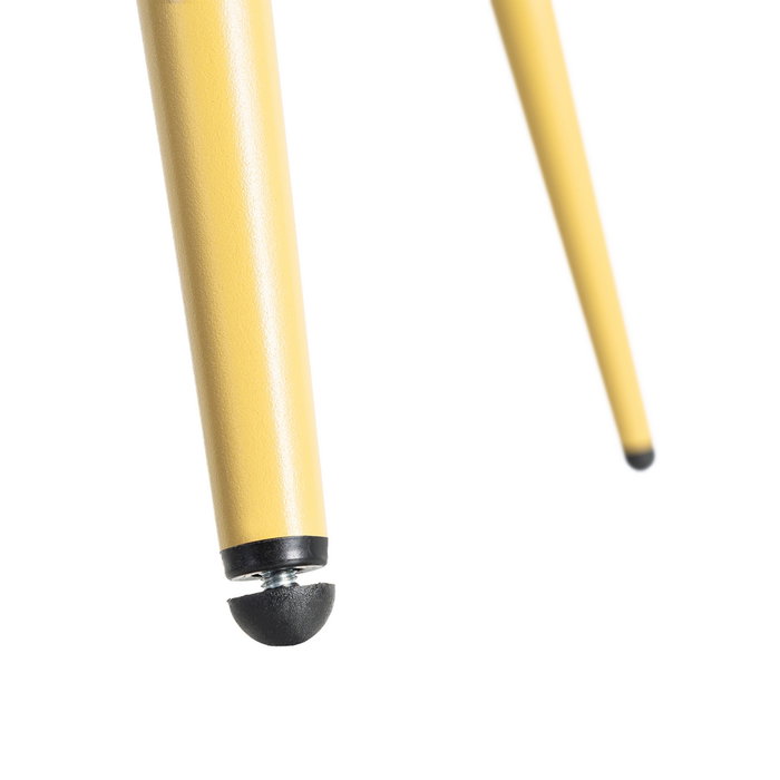 Silla Amarillo Tejido-Metal Contract 50 X 60 X 85 cm (Set de 4)