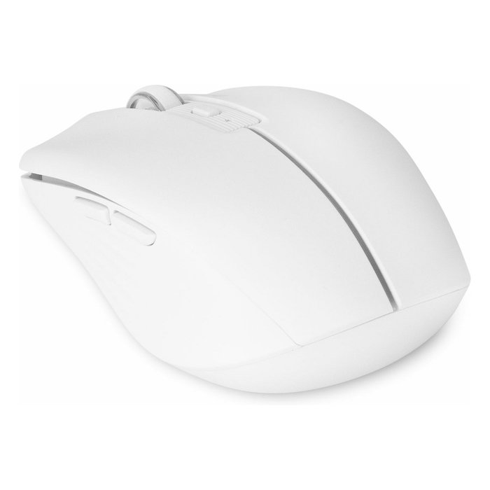 Dicota D32044 Ratón Inalámbrico RF + Bluetooth para Notebook, Ambidiestro, 1600 DPI, 6 Botones, Blanco, Recargable USB-C Dicota D32044 Ratón Inalámbrico RF + Bluetooth para Notebook, Ambidiestro, 1600 DPI, 6 Botones, Blanco, Recargable USB-C