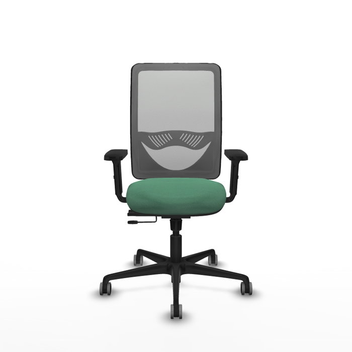 PIQUERAS Y CRESPO Silla de oficina Zulema Verde esmeralda y Gris PIQUERAS Y CRESPO Silla de oficina Zulema Verde esmeralda y Gris