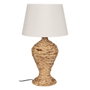 Ixia Lámpara de Mesa de Fibra Natural 40 x 40 x 69,50 cm