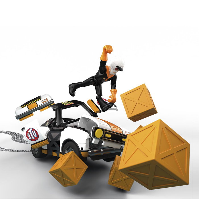 Bandai Stuntman Coche Acrobático Race Ace Coss8200