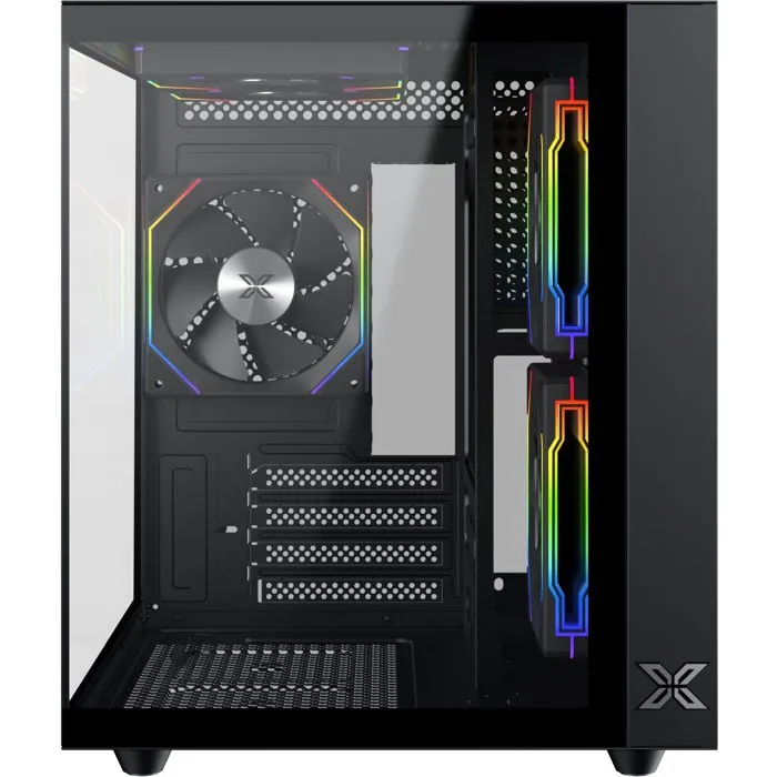 Xigmatek EN44410 Aqua M Lite Gabinete Cubo Micro-ATX Negro