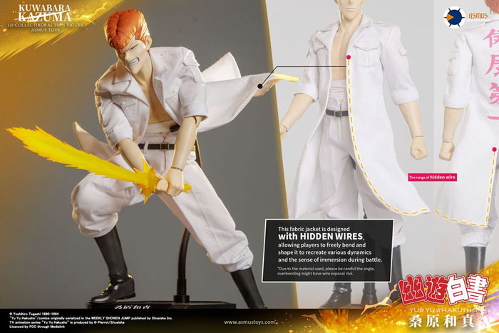 Yu Yu Hakusho Figura 1/6 Kazuma Kuwabara (Luxury Version) 30 cm